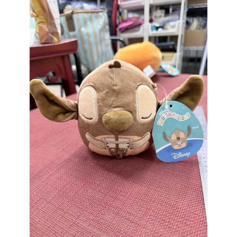 Disney Squishmallows Stitch Caramel‎ Coffee Cup 5